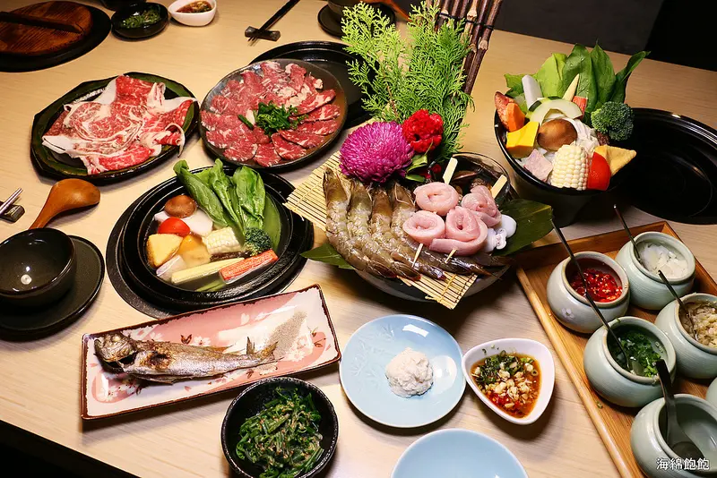 三重火鍋『京澤日式鍋物』近三和夜市，A3和牛肋眼、手切橫隔牛、白蝦海鮮盤，完整菜單價位(捷運三重國小站)
