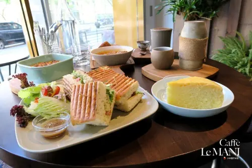 【捷運葫洲站】Caffè Le MANI 琢手咖啡~內湖清幽靜謐小天地