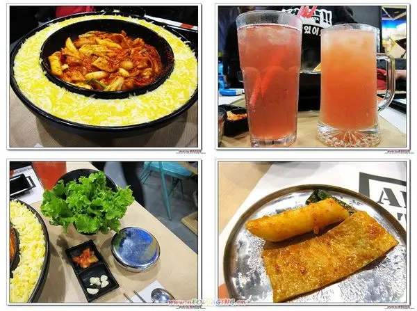 (嘉義。美食) OMAYA春川炒雞(嘉義店)---韓國道地美食。韓劇獨有菜色。李光洙愛情鍋＿雙倍起士牽絲秀＿起士愛好者的最愛！        
      