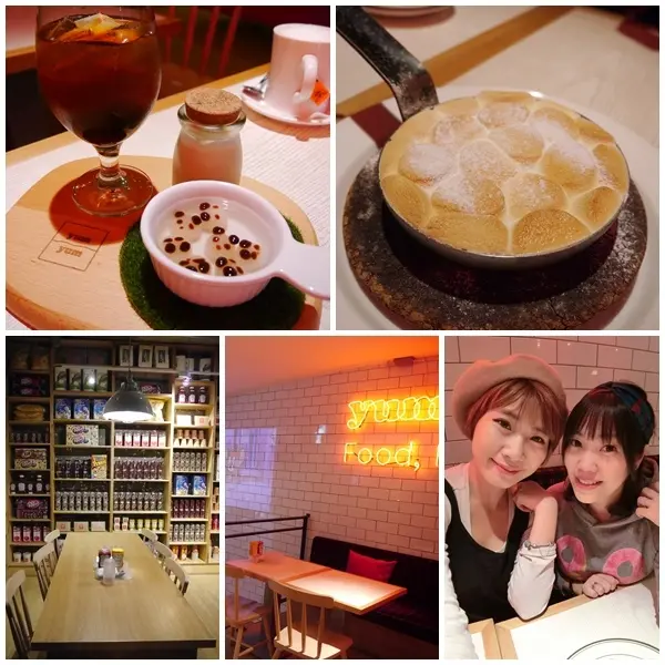 【美食】Yum Yum Deli。熊貓奶蓋 超卡哇伊。輕鬆美式風格裝潢。起司滿滿 熱量爆表。忠孝敦化捷運站