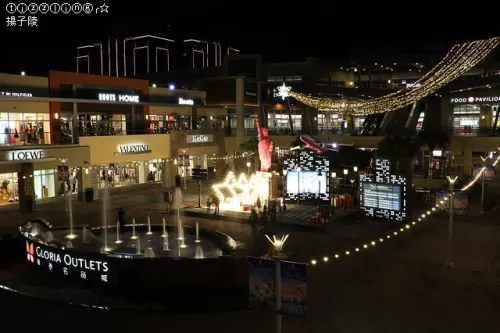 2020 Gloriday桃園華泰名品城聖誕村，季節限定純白聖誕雪景～