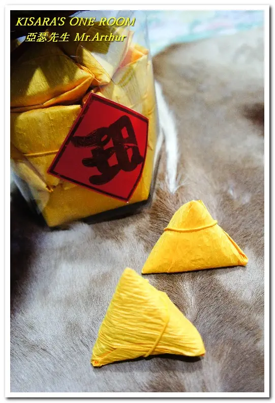 充滿喜氣與趣味的造型伴手禮──亞瑟先生包粽旺來酥        
      