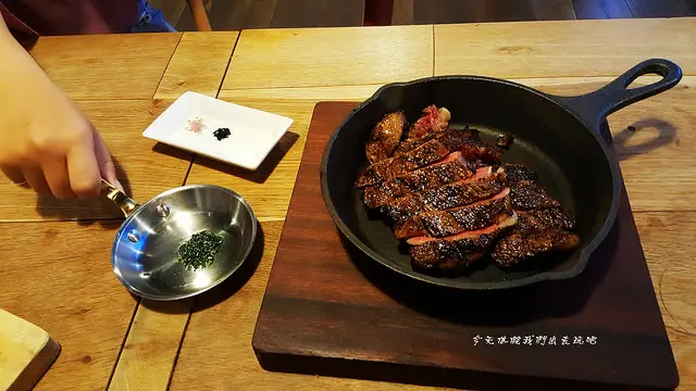 FORE-Restaurant-柴燒牛排。可以細細品嚐食物的原味