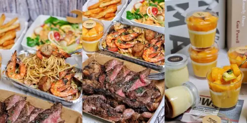 【台中食記】『FORE restaurant 柴燒牛排』美術園道質感西餐，原木燒烤精緻料理，牛排甜點美味驚豔，外帶自取85折、醫護5折。