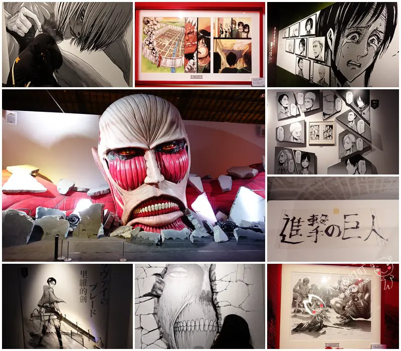 【北市特展】進擊的巨人展WALL TAIPEI，諫山創與巨人的誕生過程還有一比一比超大型巨人！