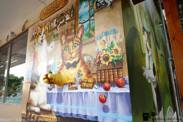【雲林。斗六】魔法喵屋。7-11斗六保庄門市。彩繪+3D立體創意