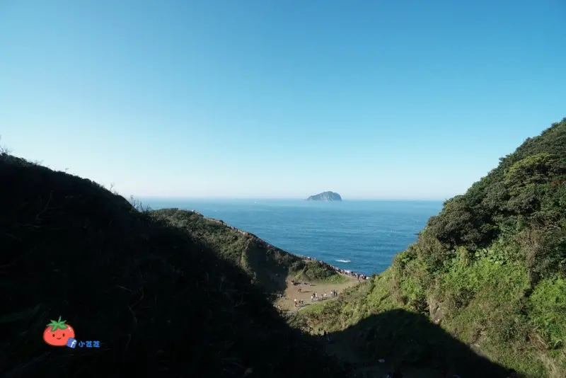【基隆景點】八斗子望幽谷 山海一色美的不真實！遠眺基隆嶼 延伸無天際～ 