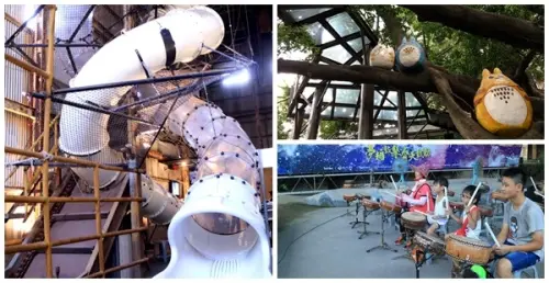 十鼓文化村❤台南旅遊景點||十鼓仁糖文創園區水管玩不完~鼓藝結合玩樂的老糖廠||台南一日遊!