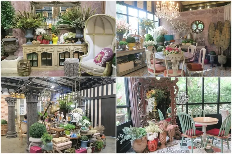 高雄 鼓山 Q Garden Café(青海店)~不思議之網美聖地。家具雜貨乾燥花店