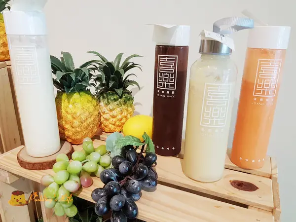 【台中食記】忙碌現代人的蔬果飲食餐《喜樂液態藥膳》五行特調養生飲品