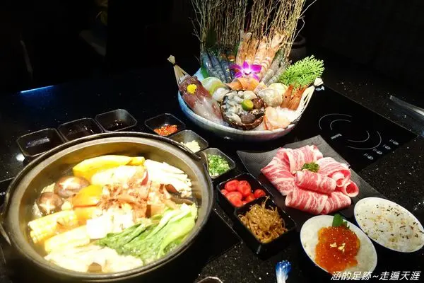 [食記] 台北東區 - 囍聚 精緻鍋物 ~ 頂級澎湃海陸鍋物、健康美味的干貝老母雞高湯