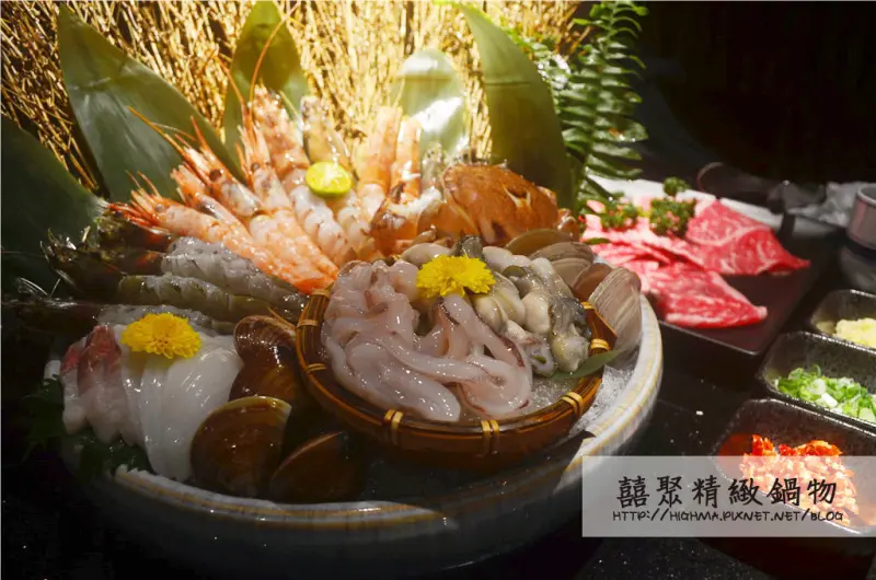 【台北｜國父紀念館】不得了！ ▧ 囍聚精緻鍋物 ▧ 超澎派鮮令食材上桌啦，還能吃到五種蝦一次到位！