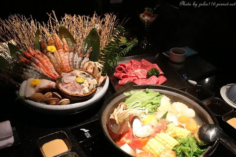 【囍聚．精緻鍋物】大安區。國父紀念館站新開幕！豪華澎湃海陸雙人鍋+必吃松露金粥，冬天就該這樣吃鍋❤