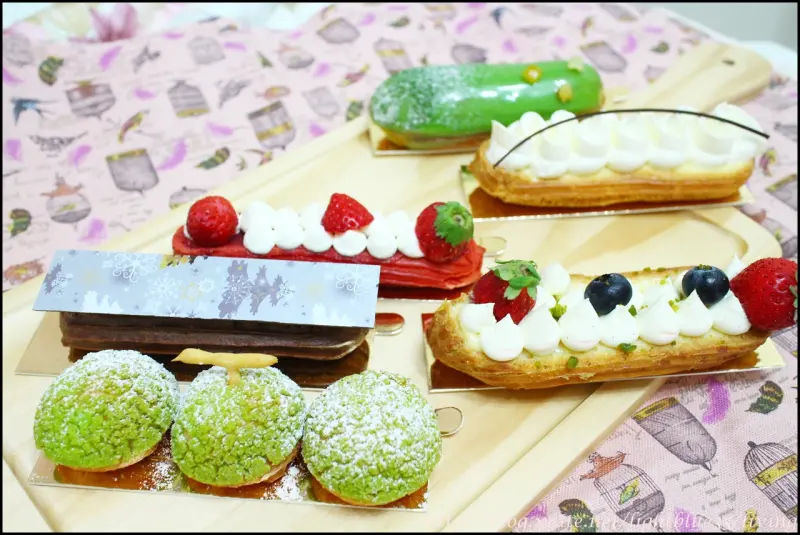 [ 小巨蛋．微風南京美食 ] Lappart法式閃電泡芙～推薦經典基本的香草與巧克力口味