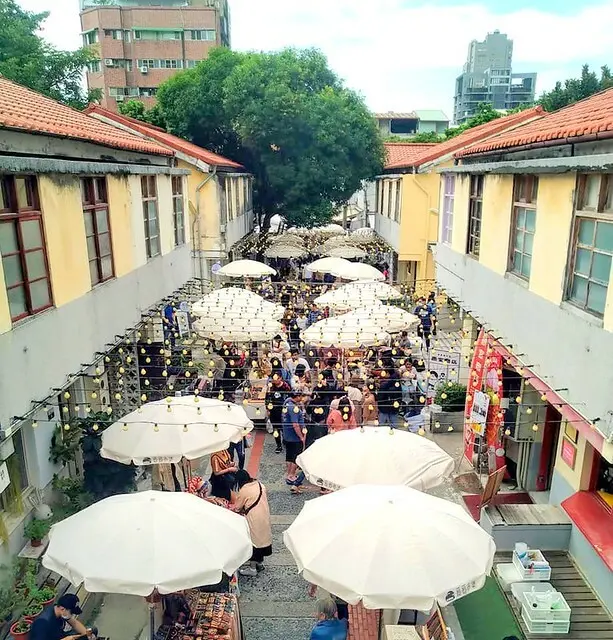 (台中西區旅遊景點)「審計新村368文創聚落」--- 半世紀歷史老宿舍建築文創重生，創意市集吸引人潮!