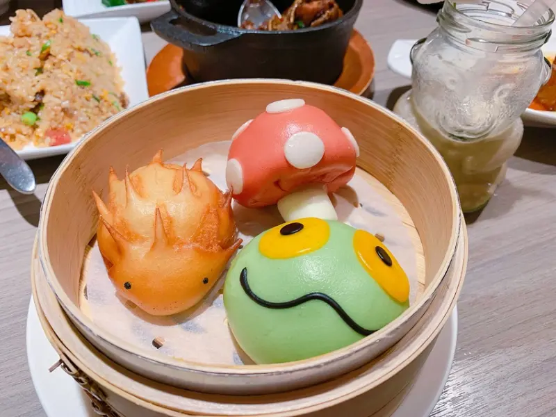 《台北❤️松山》參和院台灣風格飲食(微風南京店)可愛の點心包絕對是主要吸引力～