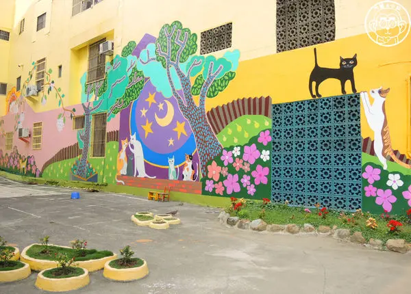 作伙來企投【台南･銀同里彩繪巷弄 貓咪高地】貓咪控的好去處        
      