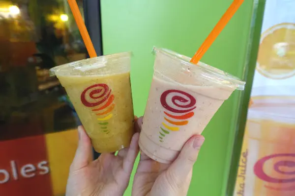 Jamba Juice(微風南京店)‧對抗38度C!!!來杯隱藏版菜單的「神秘果昔」順便「異奇造反」吧~