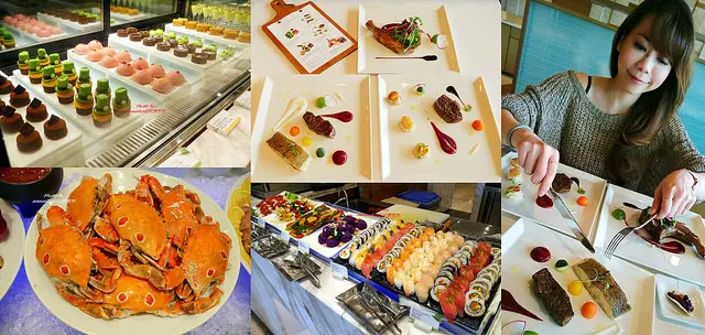 ◎【台北六福萬怡酒店<敘日 全日餐廳>2018食尚Buffet月】超多客製化的現做餐檯，吃到飽+位上主餐，大胃王也吃不完一輪啊！