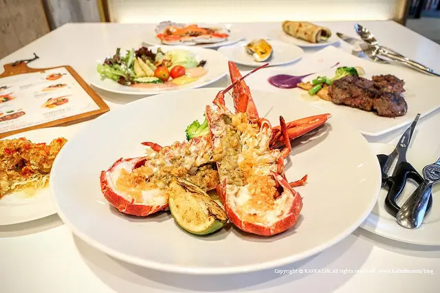 【台北吃到飽】南港六福萬怡酒店敘日餐廳自助餐Buffet｜紐約客牛排波士頓龍蝦 & CITYLINK親子樂園