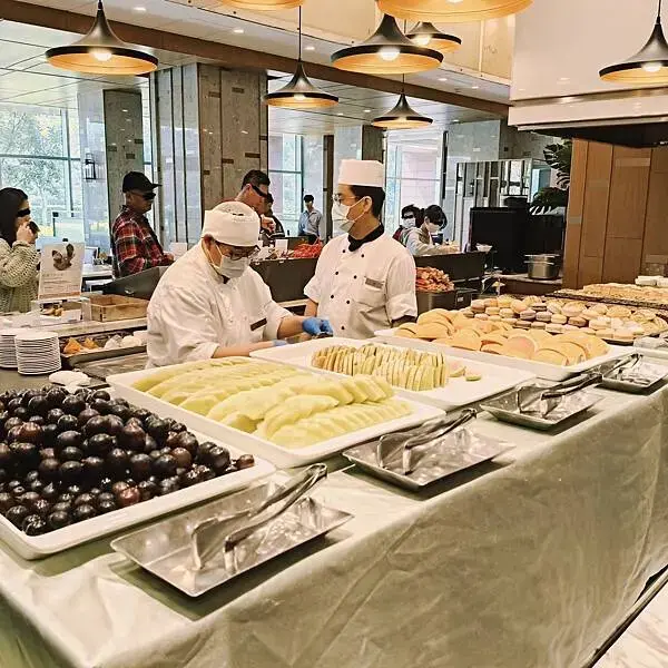 台北萬福六怡酒店敘日吃到飽餐廳~