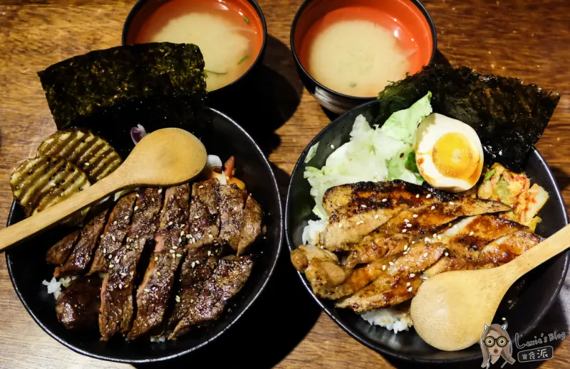 食【士林】夜市排隊名店直火人直火燒肉丼飯屋，值得推(菜單價位)