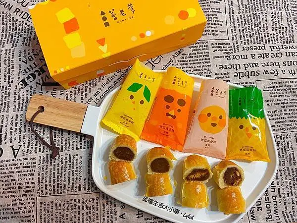 【網購-蕃老爹地瓜黃金酥】年節禮盒推薦  地瓜甜點專賣店~