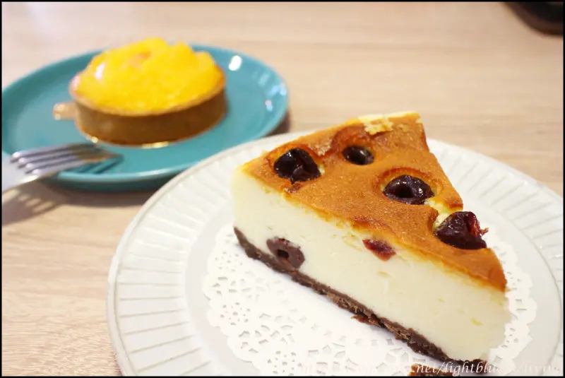 [ 台北101/世貿站美食 ] double L～夏季滋味的百香血橙塔，招牌黑櫻桃起司蛋糕