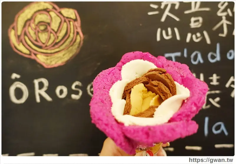 [捷運美食●忠孝敦化站] O Rose 法式天然高品質冰淇淋 -- 美炸~讓人感冒也想吃的玫瑰花冰淇淋☆超多口味、甜點也好吃❤