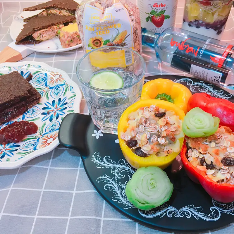 春季野餐輕鬆做 快速料理 簡易料理 低卡輕食 廣紘國際 德國裸麥黑麵包 西班牙岩漿氣泡水 麥維樂綜合穀粒穀片