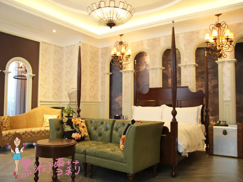 【住宿】台中／南屯「芭蕾經典旅館」．一房一庭園〃近龍富夜市