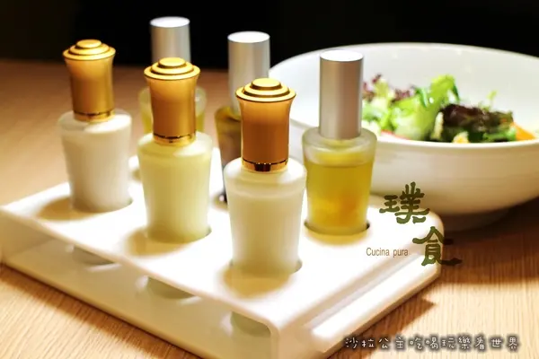 香水沙拉吃過嗎『璞食Cucina pura餐廳』東區216巷蔬食/樹幹上的食物