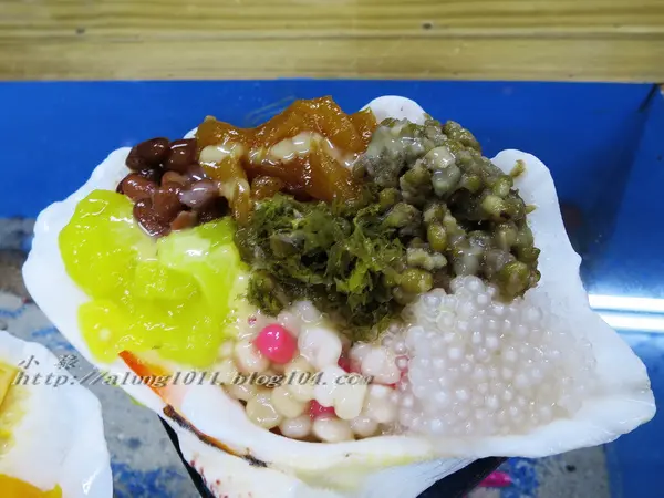 小琉球の貝殼海藻冰~