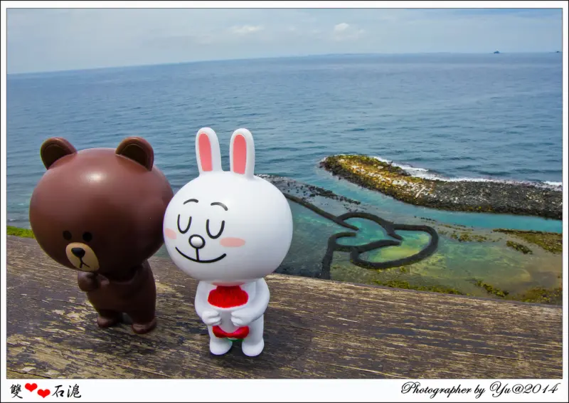[遊記]【澎湖縣七美鄉】雙心石滬~小台灣~望夫石~龍埕~石獅美景~越南大骨湯麵享用