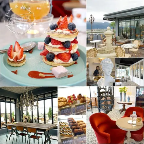 初樂咖啡餐廳Café de Samuel▋宜蘭礁溪~濃濃法式歐風的法式下午茶甜點咖啡，古董老件迴旋梯很吸睛