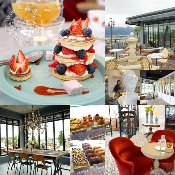 初樂咖啡餐廳Café de Samuel▋宜蘭礁溪~濃濃法式歐風的法式下午茶甜點咖啡，古董老件迴旋梯很吸睛