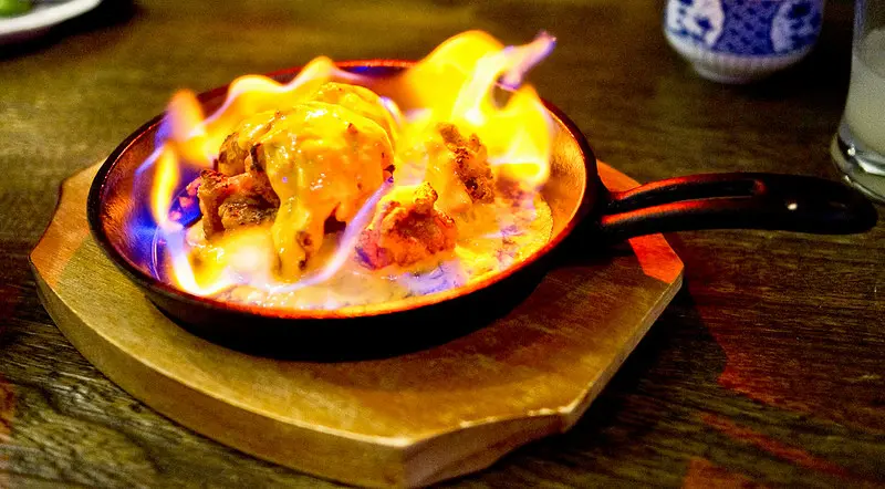 高級日料師傅來作串燒?!  14人大包廂聚會尾牙春酒好選擇!! 匠饗fusion居酒屋 南京復興居酒屋