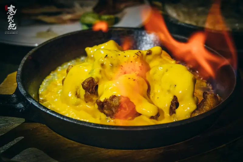 【中肯‧食記】匠饗fusion居酒屋‧捷運忠孝復興站｜熱情の起司火焰雞‧本格創作日系酒食！