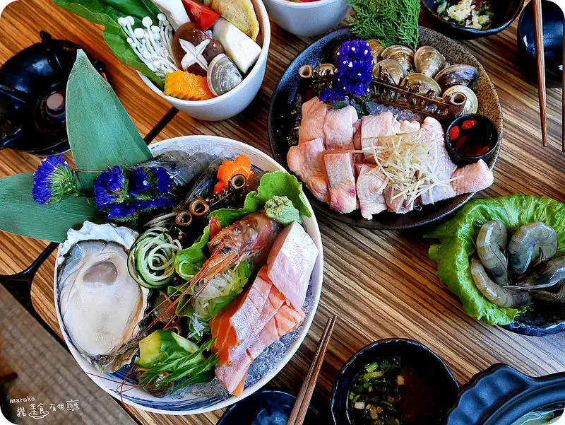 【暖呼呼鍋物】生食級魚片海鮮火鍋 初二。十六- 運時陶火鍋。台北。文山區/景美夜市/景美捷運站/景美商圈