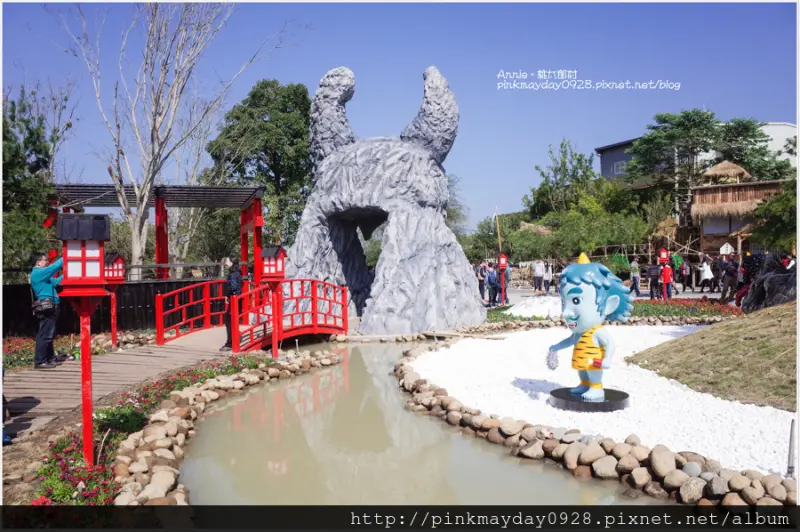 ✿南投✿ 號稱比妖怪村大29倍！但主題性不明確 園區設施無趣且粗糙 完全不推薦阿！ ➜ 台灣影城桃太郎村