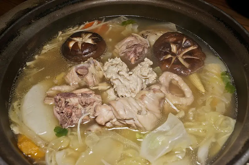 來自九州的雞肉鍋!! 水炊き 筑紫島つくししま 吉林路火鍋居酒屋