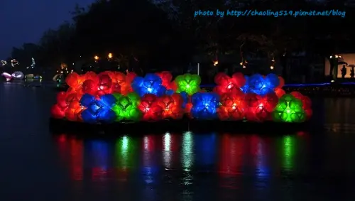 【鹽水 / 夜遊】2016月津港燈會。好個「濕情畫意」的春江花月夜