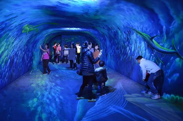 祝大漁物產文創館~~人氣超夯的打卡熱點．360度3D海底隧道令人驚豔不已