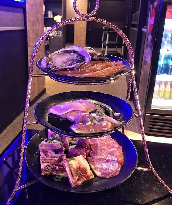 慶五週年！！夜店風格燒肉店─【美食】─桃園燒肉首選！─御燒原味無煙燒烤─愛評體驗券