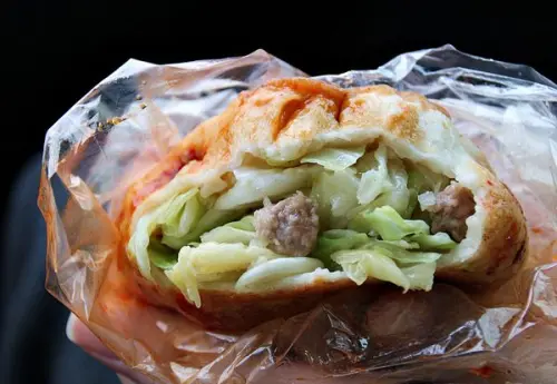 【林記水煎包】南門市場排隊水煎包