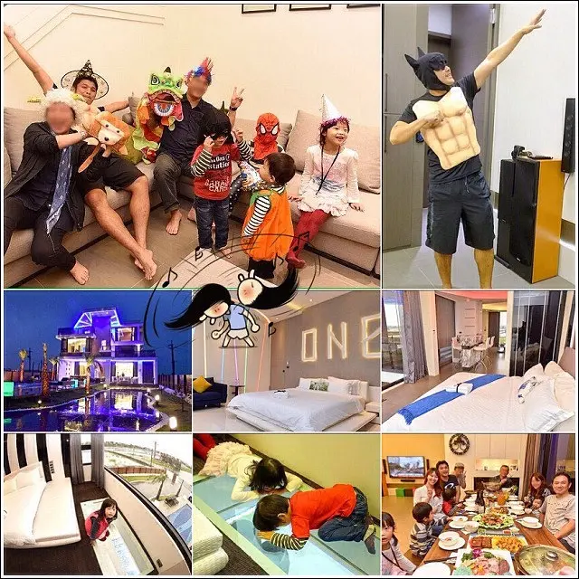 《宜蘭五結民宿》The One頂級時尚私人villa~周董跟昆凌結婚紀念日套房、透明泳池飄浮房、包棟送一泊三食外加開放式廚房，寒假過年高檔包棟開趴首選！(FB留言按讚分享抽整層周董結婚紀念套房日住宿券