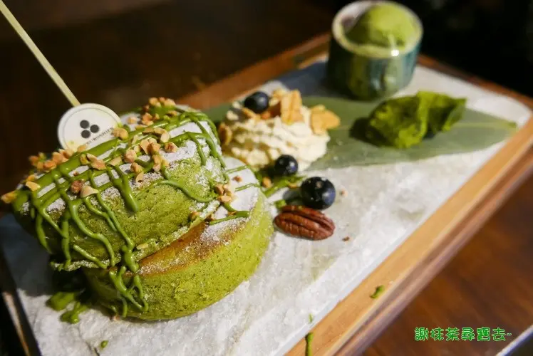 台中 三星園 宇治商船三星丸號 台中限定山城御判燒抹茶鬆餅意外的好吃