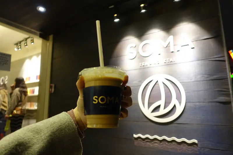 (胖樺食記)台北東區超推薦手拿杯“SOMA 特調茶飲（敦化店）SOMA Tea & Mock”/精粹茶歐蕾