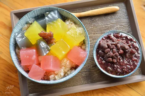 來特冰淇淋-三色粉粿冰 Banbi 斑比美食旅遊