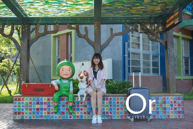 [宜蘭] 宜蘭新景點，一定要來這裡等公車、看長頸鹿跟大象 - 宜蘭幾米幸福轉運站